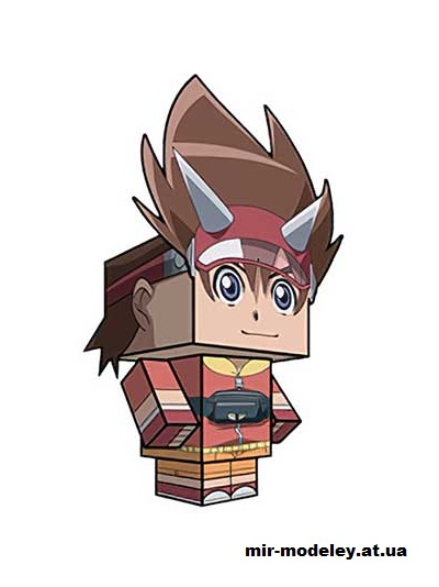 №15777 - Max Taylor (cubeecraft) из бумаги — развертка (шаблон) papercraft скачать бесплатно | Мир бумажного моделирования