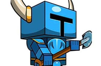 15910 shovel knight cubeecraft iz bumagi razvertka shablon papercraft skachat besplatno mir bumazhnogo modelirovanija d6759a8.jpg