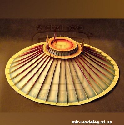 16391 space mountain 1998 kosmicheskaja gora 1998 disney experience iz bumagi razvertka shablon papercraft skachat besplatno mir bumazhnogo model fa9a277.jpg