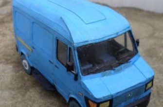 1653 mercedes benz mb 210 d perekras elektron zenit iz bumagi razvertka shablon papercraft skachat besplatno mir bumazhnogo modelirovanija 2e5222f.jpg