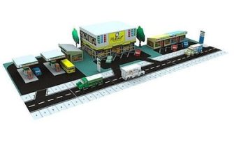 16539 hobisity avtozapravka minimarket i univermag hobikitkertas iz bumagi razvertka shablon papercraft skachat besplatno mir bumazhnogo modeliro 300830d.jpg