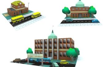 16540 hobisity biblioteka universitet i shkola hobikitkertas iz bumagi razvertka shablon papercraft skachat besplatno mir bumazhnogo modelirovani 341322c.jpg