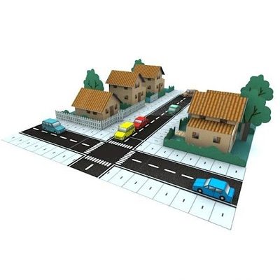 16541 hobisity mikrorajon goroda hobikitkertas iz bumagi razvertka shablon papercraft skachat besplatno mir bumazhnogo modelirovanija bca287c.jpg