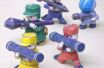 17173 advance wars mech ninjatoes iz bumagi razvertka shablon papercraft skachat besplatno mir bumazhnogo modelirovanija 02b7440.png