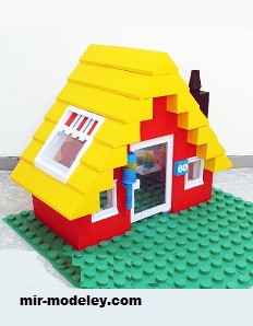 №17251 - LEGO Vacation Hideaway (Ninjatoes) из бумаги — развертка (шаблон) papercraft скачать бесплатно | Мир бумажного моделирования