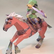 17303 the legend of zelda link epona ninjatoes iz bumagi razvertka shablon papercraft skachat besplatno mir bumazhnogo modelirovanija 8e2e8b3.jpg