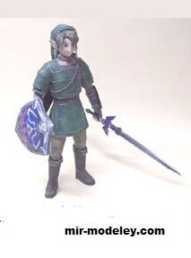 №17313 - The Legend of Zelda Hero of Twilight (Ninjatoes) из бумаги — развертка (шаблон) papercraft скачать бесплатно | Мир бумажного моделирования