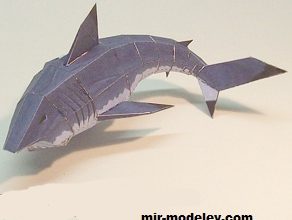 17337 tomb raider ii great white shark ninjatoes iz bumagi razvertka shablon papercraft skachat besplatno mir bumazhnogo modelirovanija 406a3ac.jpg