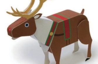 17344 novogodnij olen kirin iz bumagi razvertka shablon papercraft skachat besplatno mir bumazhnogo modelirovanija 1e274f6.jpg