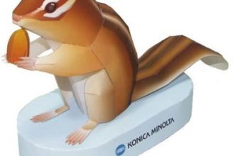 17359 aziatskij burunduk konica minolta iz bumagi razvertka shablon papercraft skachat besplatno mir bumazhnogo modelirovanija b4ad9dc.jpg