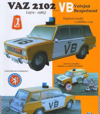 1739 legkovoj avtomobil vaz 2102 vaz 2102 verejna bezpecnost pmht iz bumagi razvertka shablon papercraft skachat besplatno mir bumazhnogo modelir 42878f6.jpg