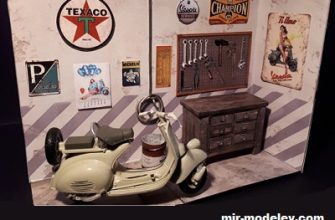 17596 garazh dlja motorollera vespa vespa garage 1960 paperdiorama iz bumagi razvertka shablon papercraft skachat besplatno mir bumazhnogo modeli 9c87674.jpg