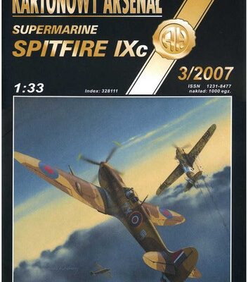 17718 supermarine spitfire ixc halinski ka 2007 03 iz bumagi razvertka shablon papercraft skachat besplatno mir bumazhnogo modelirovanija 72615ec.jpg