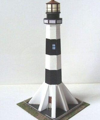 17719 sabine pass lighthouse jay riel iz bumagi razvertka shablon papercraft skachat besplatno mir bumazhnogo modelirovanija 31fc147.jpg