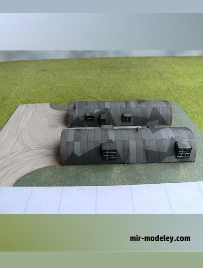 №17813 - Хижина Ниссена (Currell Graphics) из бумаги — развертка (шаблон) papercraft скачать бесплатно | Мир бумажного моделирования