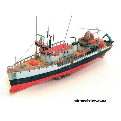 1810 issledovatelskoe sudno zhak iva kusto kalipso calypso elektron zenit 81993 iz bumagi razvertka shablon papercraft skachat besplatno mir buma e31383e.jpg
