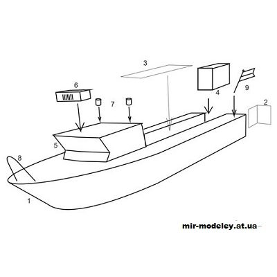 1940 motoroacutewka harpun 490 swiat z kartonu iz bumagi razvertka shablon papercraft skachat besplatno mir bumazhnogo modelirovanija 32b6b99.jpg