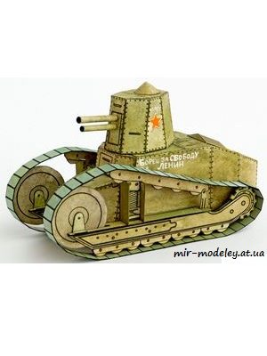 243 tank lenin abc 1977 05 iz bumagi razvertka shablon papercraft skachat besplatno mir bumazhnogo modelirovanija 185282d.jpg