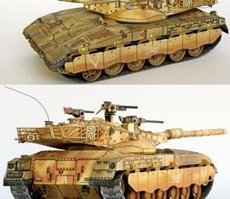256 izraelsky tank merkava ii abc 1995 13 15 iz bumagi razvertka shablon papercraft skachat besplatno mir bumazhnogo modelirovanija 26173b8.jpg