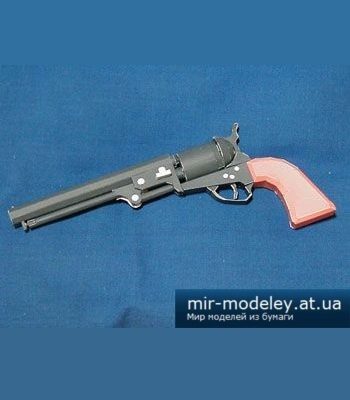 2656 adams m 1851 revolver bongo papercraft iz bumagi razvertka shablon papercraft skachat besplatno mir bumazhnogo modelirovanija 903b2de.jpg