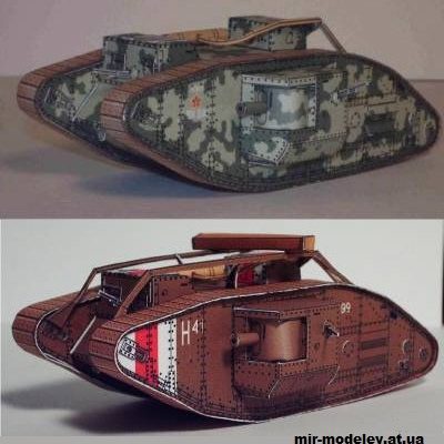 335 tank mark v mark v male 9602 wayne mccullough iz bumagi razvertka shablon papercraft skachat besplatno mir bumazhnogo modelirovanija b9eca70.jpg