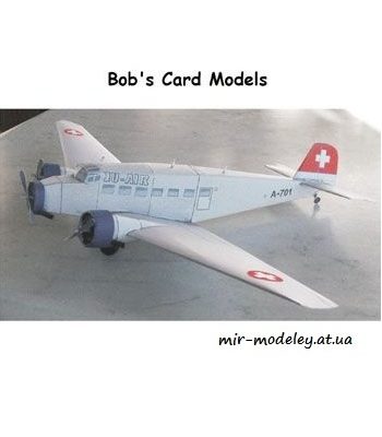 39 junkers ju 52 bobs card models iz bumagi razvertka shablon papercraft skachat besplatno mir bumazhnogo modelirovanija b6d3e38.jpg
