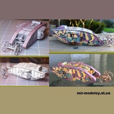391 tjazhelyj tank mark i wayne mccullough iz bumagi razvertka shablon papercraft skachat besplatno mir bumazhnogo modelirovanija 76f2163.jpg