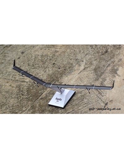№4196 - Facebook Aquila UAV (Paper-replika) из бумаги — развертка (шаблон) papercraft скачать бесплатно | Мир бумажного моделирования