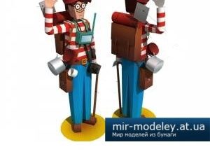 4241 wheres wally waldo paper replika iz bumagi razvertka shablon papercraft skachat besplatno mir bumazhnogo modelirovanija c2b6ef8.jpg