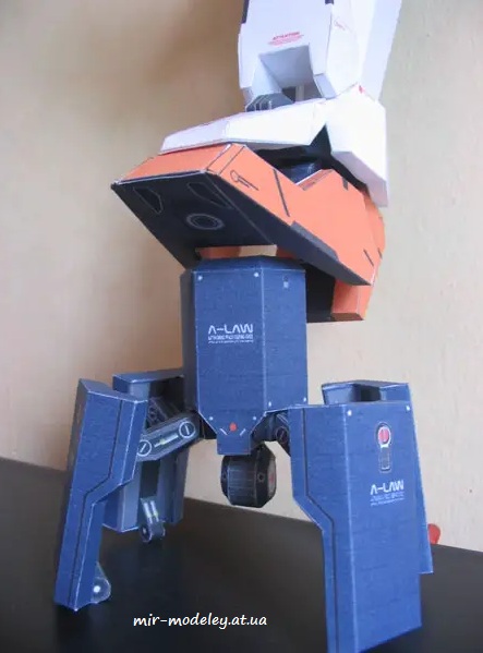 №4245 - A-Law's Automaton (Paper-Replika) из бумаги — развертка (шаблон) papercraft скачать бесплатно | Мир бумажного моделирования
