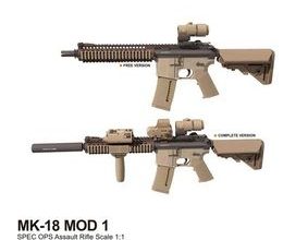 4246 mk18 assault rifle paper replika iz bumagi razvertka shablon papercraft skachat besplatno mir bumazhnogo modelirovanija 486a951.jpg