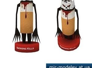 4284 kurenie ubivaet igrushka paper replika iz bumagi razvertka shablon papercraft skachat besplatno mir bumazhnogo modelirovanija f8e515b.jpg