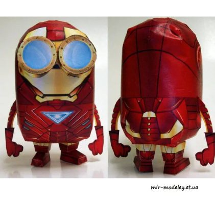 4419 minion iron man mark vi paper replika iz bumagi razvertka shablon papercraft skachat besplatno mir bumazhnogo modelirovanija 8760383.jpg