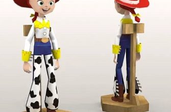 4439 toy story jessie cowgirl papercraft paper replika iz bumagi razvertka shablon papercraft skachat besplatno mir bumazhnogo modelirovanija 48b1f3f.jpg