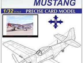 6285 p 51 d mustang ridge runner iv modelart iz bumagi razvertka shablon papercraft skachat besplatno mir bumazhnogo modelirovanija 058d89e.jpg