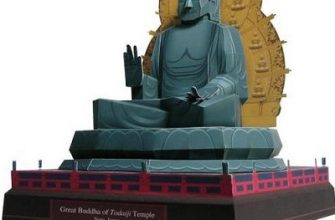 629 the great buddha of todaiji temple japan canon papercraft iz bumagi razvertka shablon papercraft skachat besplatno mir bumazhnogo modelirovan a2373a9.jpg
