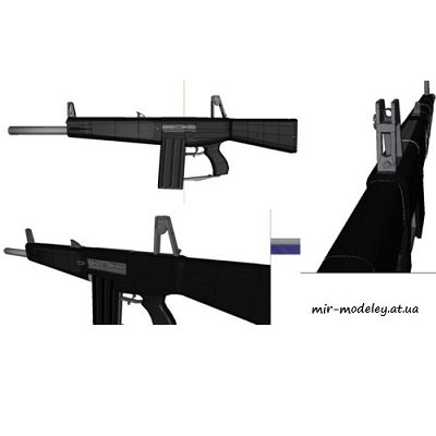 6390 aa 12 automatic shotgun paper replika iz bumagi razvertka shablon papercraft skachat besplatno mir bumazhnogo modelirovanija 0e330d5.jpg