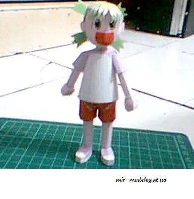 6403 yotsuba manga character paper replika iz bumagi razvertka shablon papercraft skachat besplatno mir bumazhnogo modelirovanija 216d479.jpg