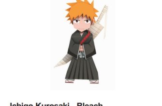 6404 ichigo kurosaki bleach paper replika iz bumagi razvertka shablon papercraft skachat besplatno mir bumazhnogo modelirovanija a6180c0.jpg