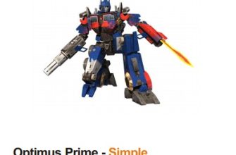 6451 optimus prime simplified version paper replika iz bumagi razvertka shablon papercraft skachat besplatno mir bumazhnogo modelirovanija d2d2eb0.jpg