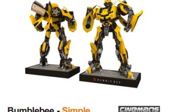 6452 transformers bumblebee paper model simple paper replika iz bumagi razvertka shablon papercraft skachat besplatno mir bumazhnogo modelirovani dc490f4.jpg