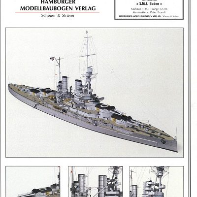 698 linkor drednout sms baden 1916 hmv iz bumagi razvertka shablon papercraft skachat besplatno mir bumazhnogo modelirovanija e1322c9.jpg