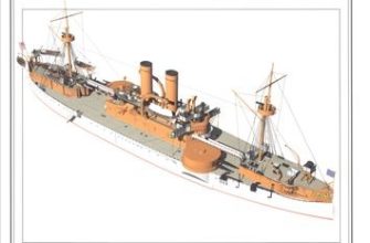 708 bronenosec uss maine hmv iz bumagi razvertka shablon papercraft skachat besplatno mir bumazhnogo modelirovanija 5dc9b77.jpg