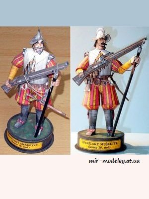 7871 ispanskij mushketer spanelsky musketyr abc 25 262004 iz bumagi razvertka shablon papercraft skachat besplatno mir bumazhnogo modelirovanija ba45182.jpg