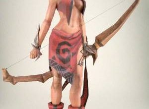 8352 archer priston tale 3d paper iz bumagi razvertka shablon papercraft skachat besplatno mir bumazhnogo modelirovanija 1400083.jpg