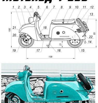 8680 motoroller tula t 200 levsha 32016 iz bumagi razvertka shablon papercraft skachat besplatno mir bumazhnogo modelirovanija 3187414.jpg