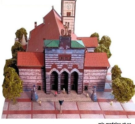 9264 cerkov ioanna krestitelja kirche st johann baptist in neu ulm dieter welz ausschneide bogen 33 iz bumagi razvertka shablon papercraft skacha c2f2850.jpg