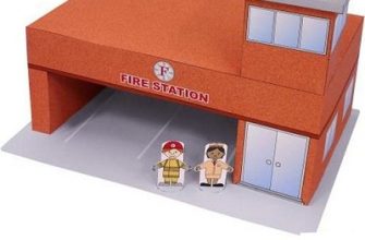 9455 fire station canon iz bumagi razvertka shablon papercraft skachat besplatno mir bumazhnogo modelirovanija bcb8ae1.jpg