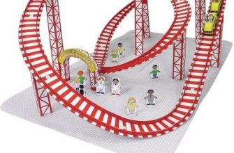 9464 amusement park roller coaster canon iz bumagi razvertka shablon papercraft skachat besplatno mir bumazhnogo modelirovanija 0db8837.jpg