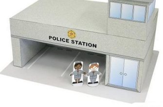 9472 police station canon iz bumagi razvertka shablon papercraft skachat besplatno mir bumazhnogo modelirovanija b312b04.jpg